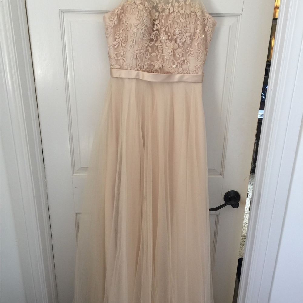 Beautiful bridesmaid or wedding dress